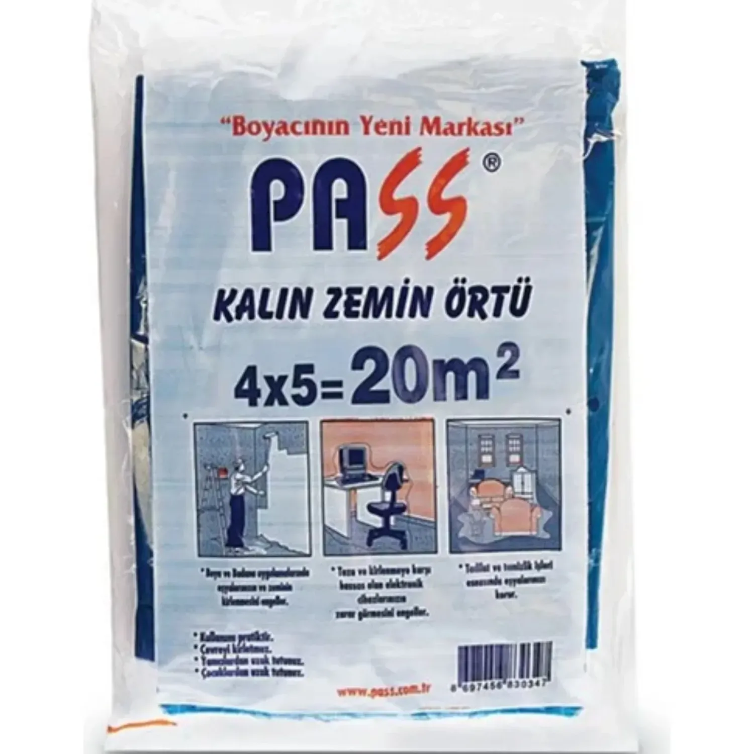 KALIN ZEMİN ÖRTÜSÜ 20 M2(40 ADET)